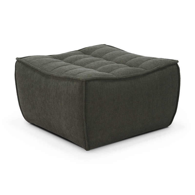 N701 sofa – Footstool – Moss