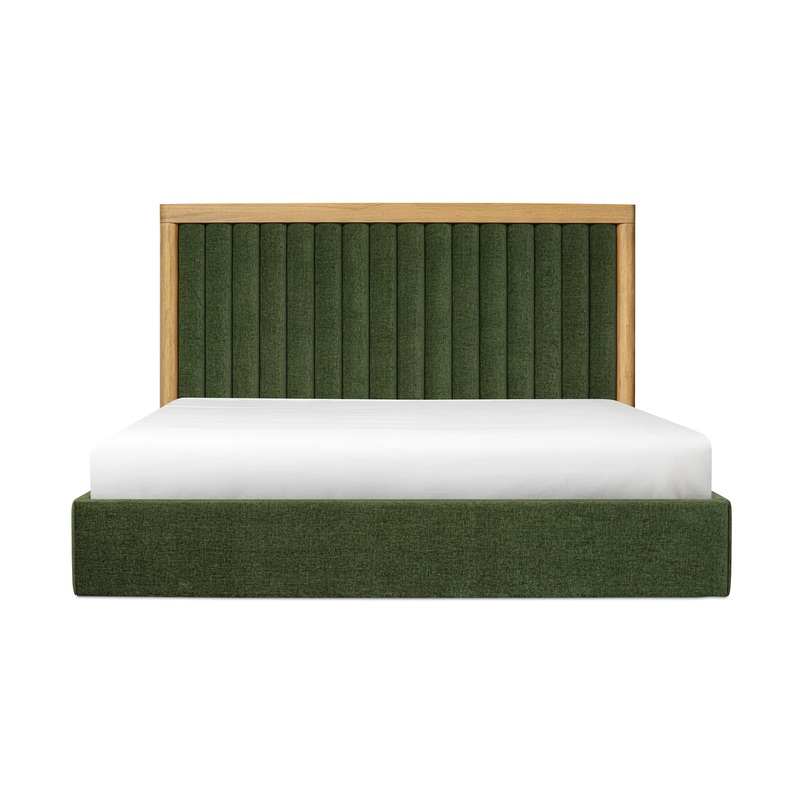 Nina King Bed – Green