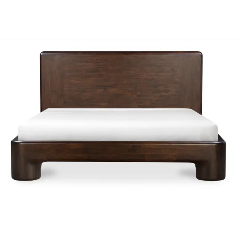Rowan Bed – Queen – Dark Brown
