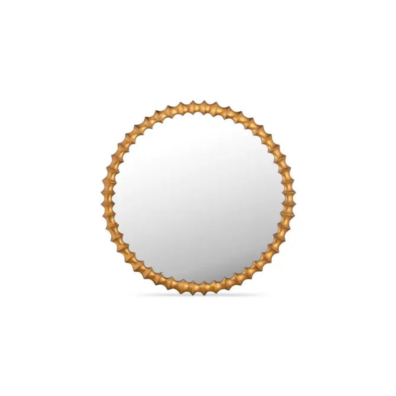Whitby Mirror Aged Brass