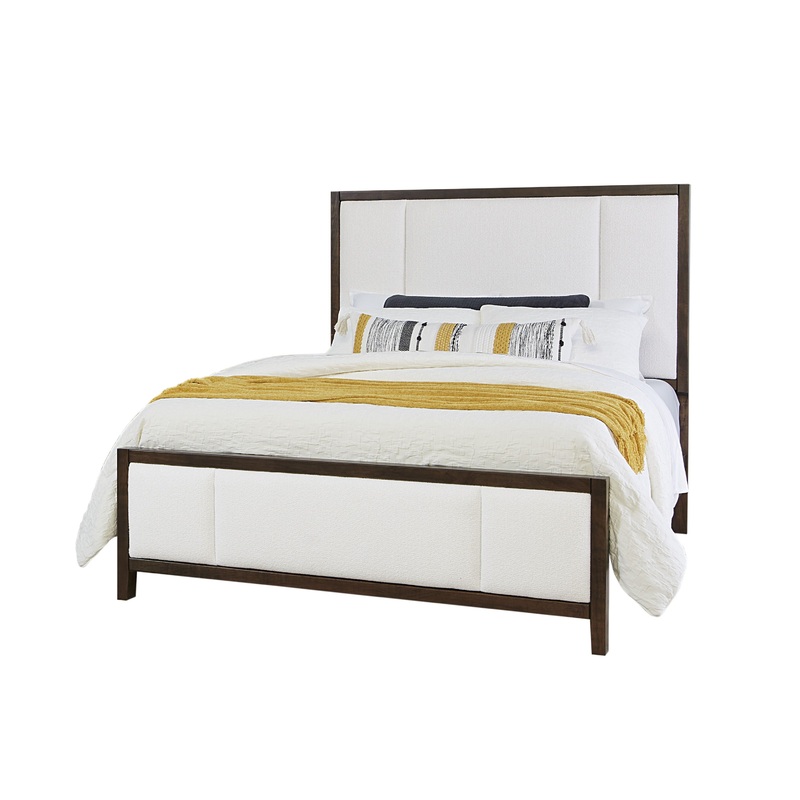 Crafted Cherry – Erin’s Upholstered Bed