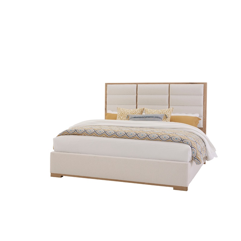 Crafted Oak – Upholstered Bed