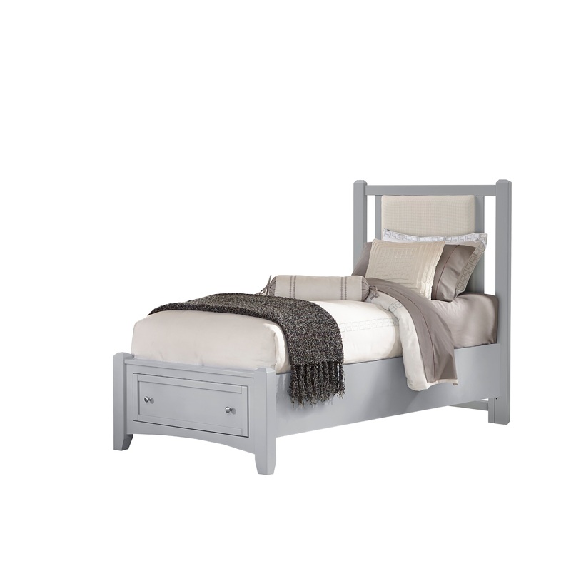 Bonanza – Linen Upholstered Bed With Storage Footboard