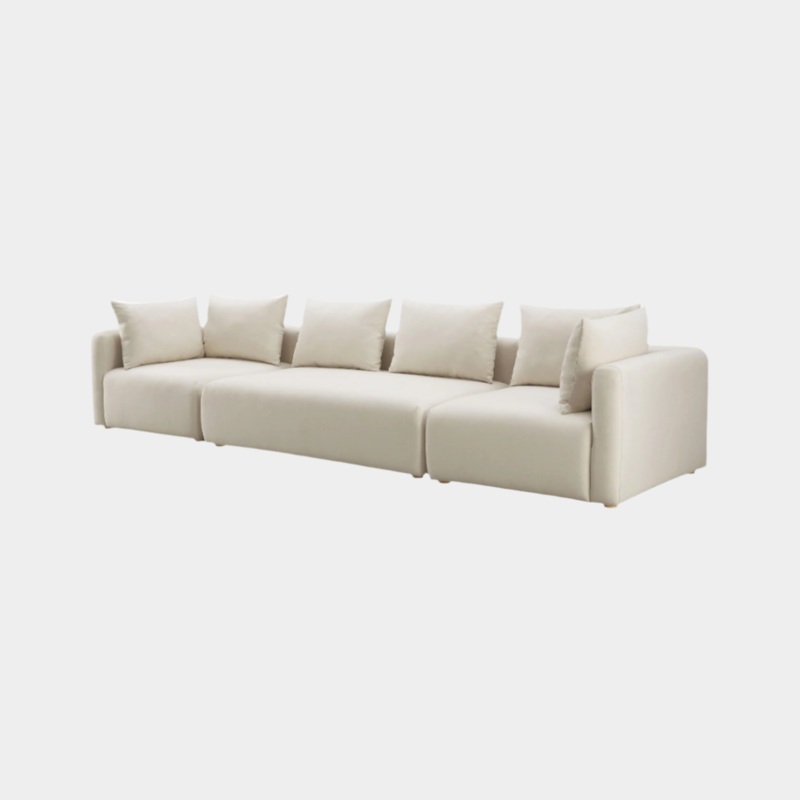 Hangover Cream 145″ Long Sofa
