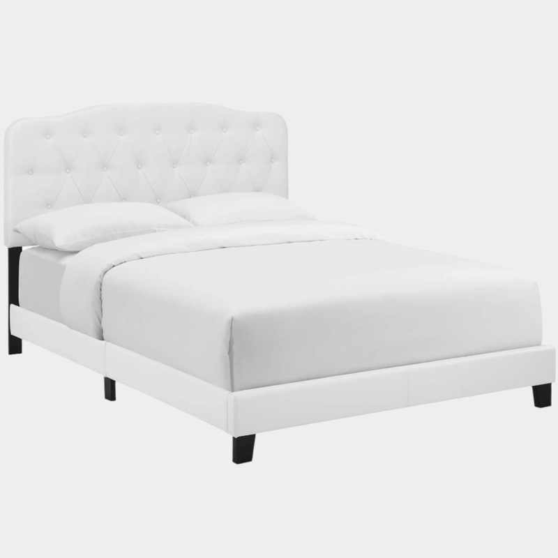 Amelia Faux Leather Bed