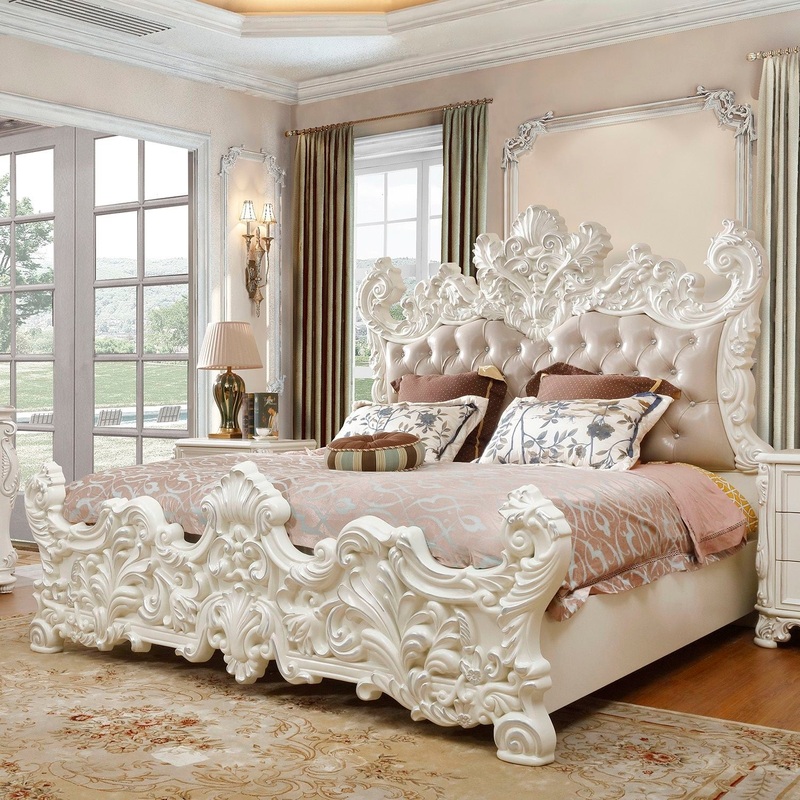 HD-8008 – California King Bed – Ivory