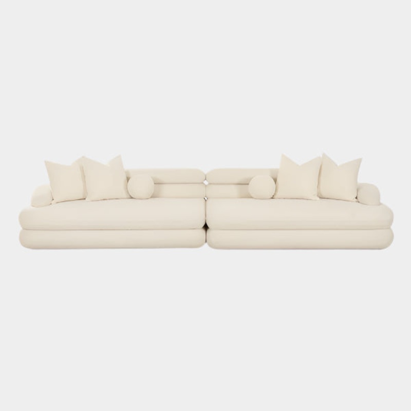 Lulu Cream Boucle Modular Sofa