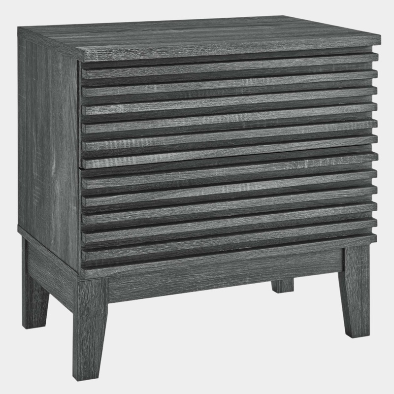 Render Two-Drawer Nightstand