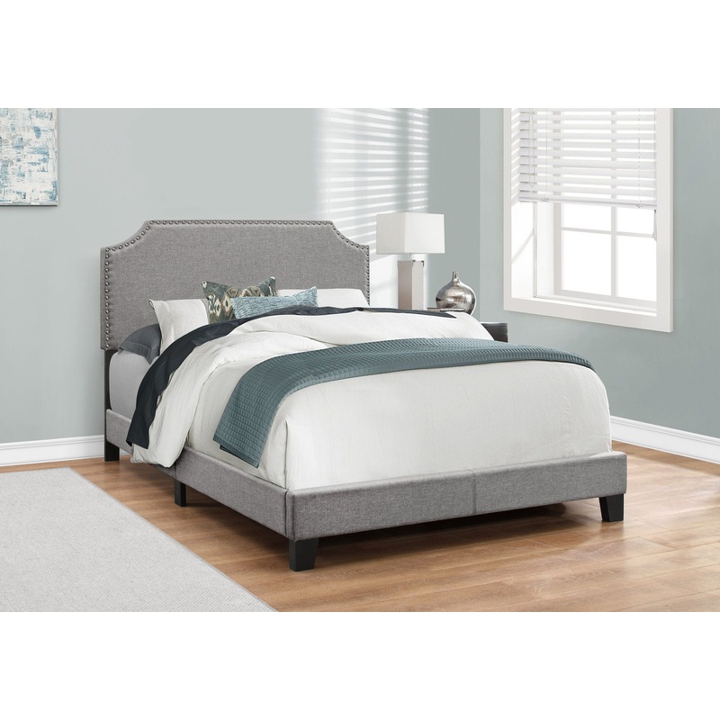 Bed Upholstered, Transitional