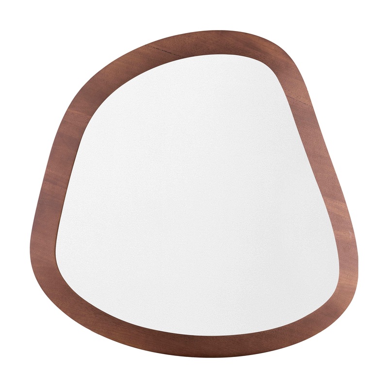 PANTE Mirror in Walnut 22″