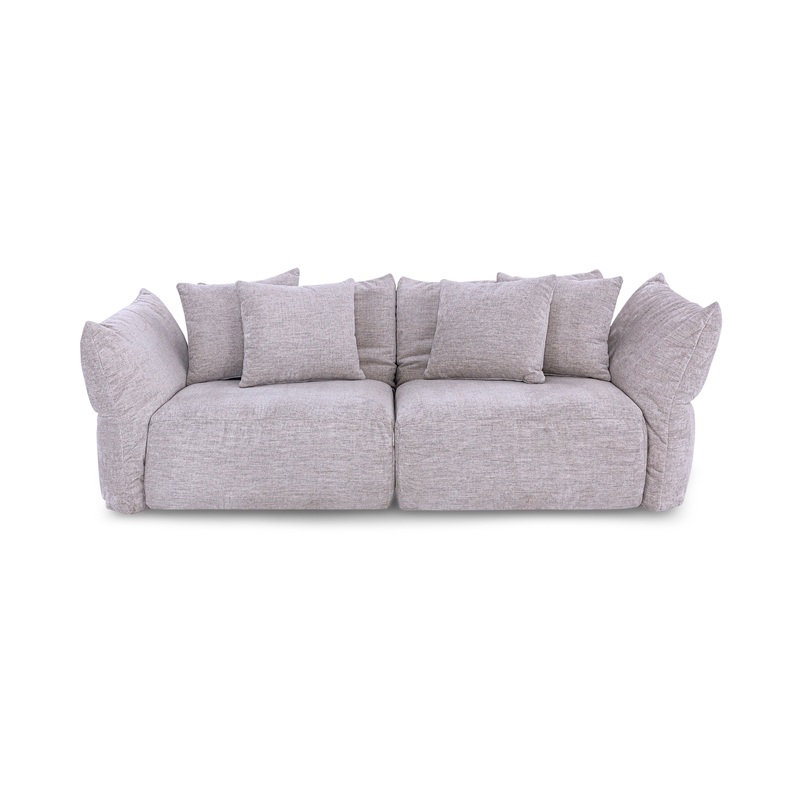 URUBICI Sofa in Beige Fabric 100″