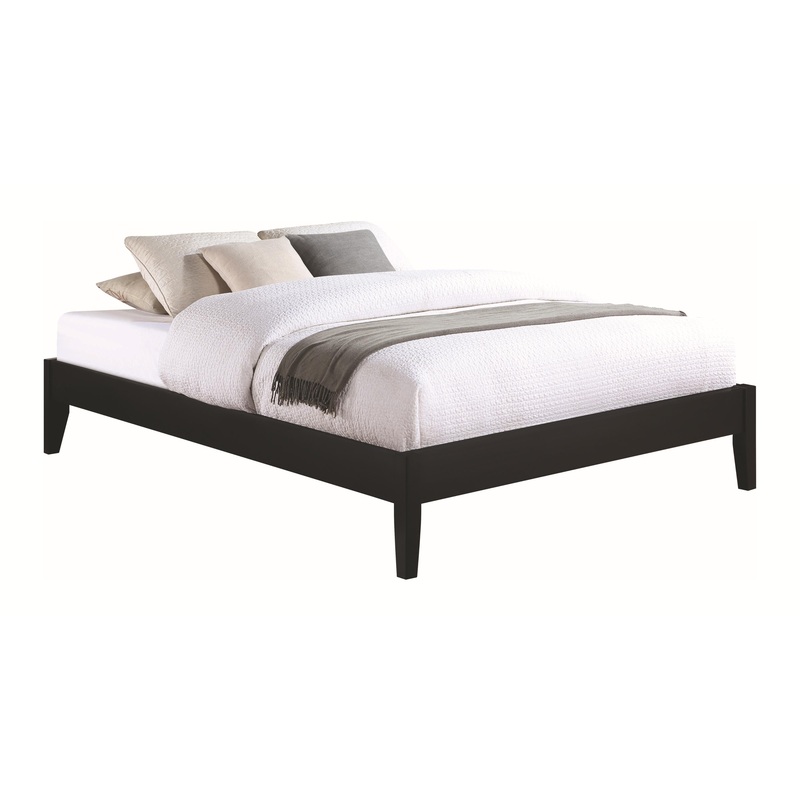 Coaster Furniture Hounslow 306129KE Eastern King Universal Platform Bed – Black