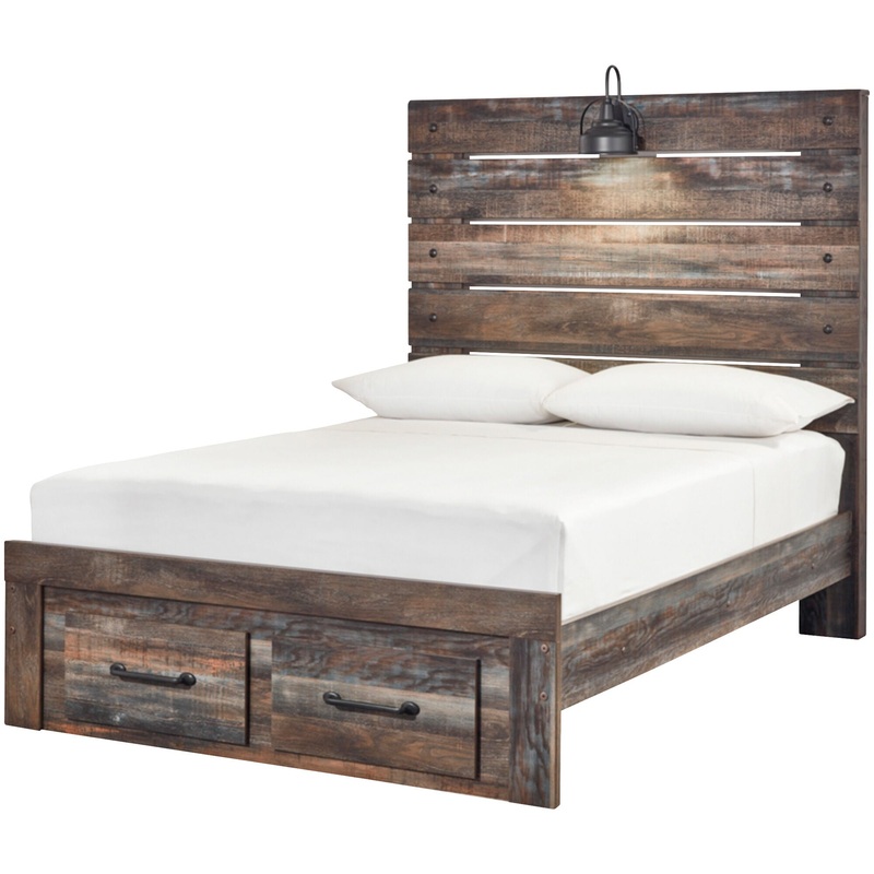 Drystan Panel Storage Bed