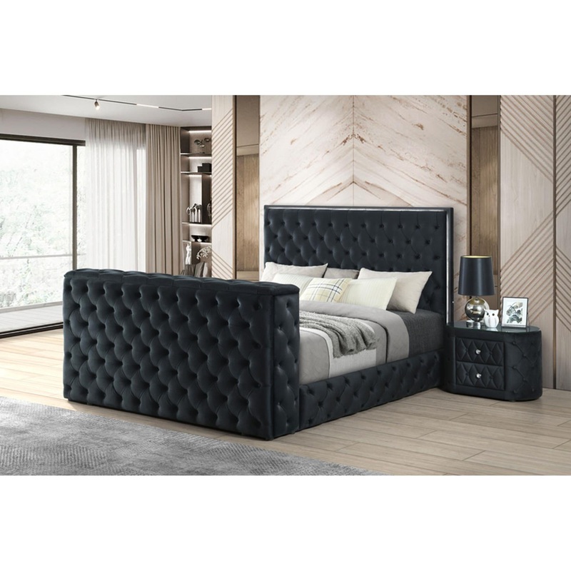 Generation Trade Diane 117241 King Bed – Black