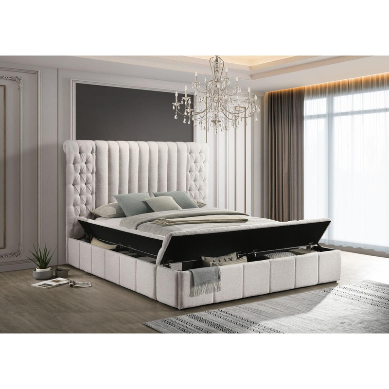 Generation Trade Jasmine 134141 King Bed – White