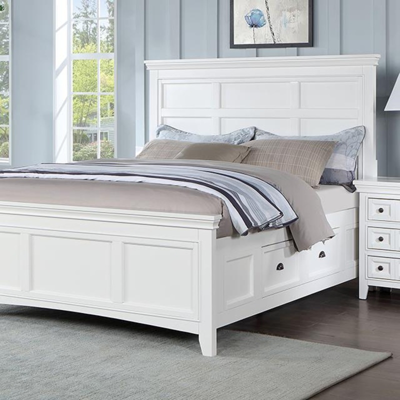 Furniture of America Castile CM7413WH-F Full Bed