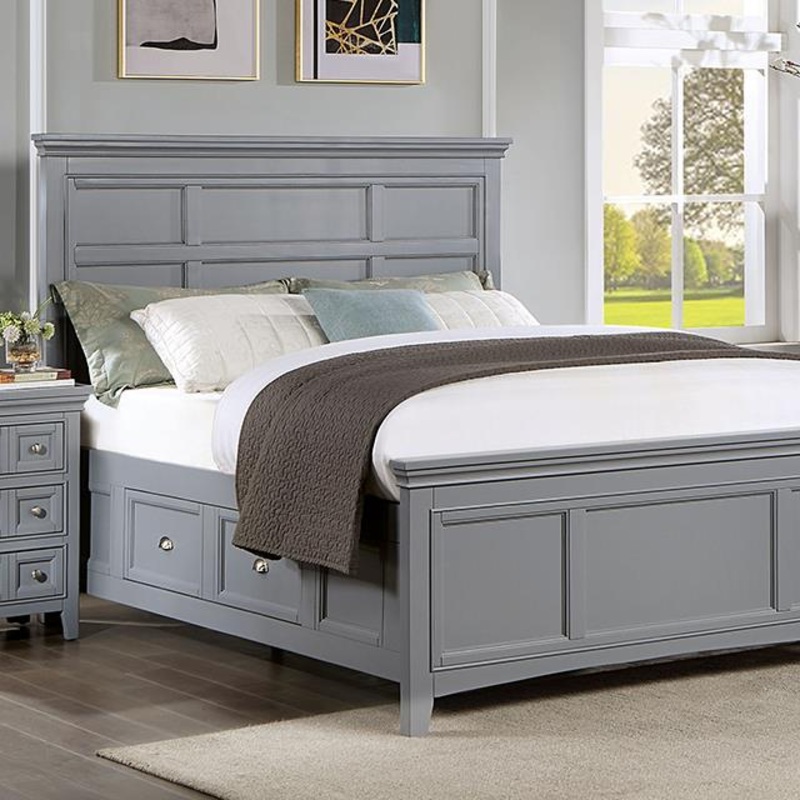 Furniture of America Castlile CM7413GY-F Full Bed