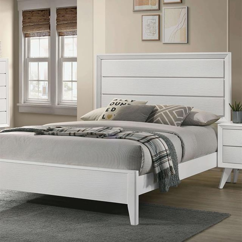 Furniture of America Dortmund CM7465WH-CK California King Bed