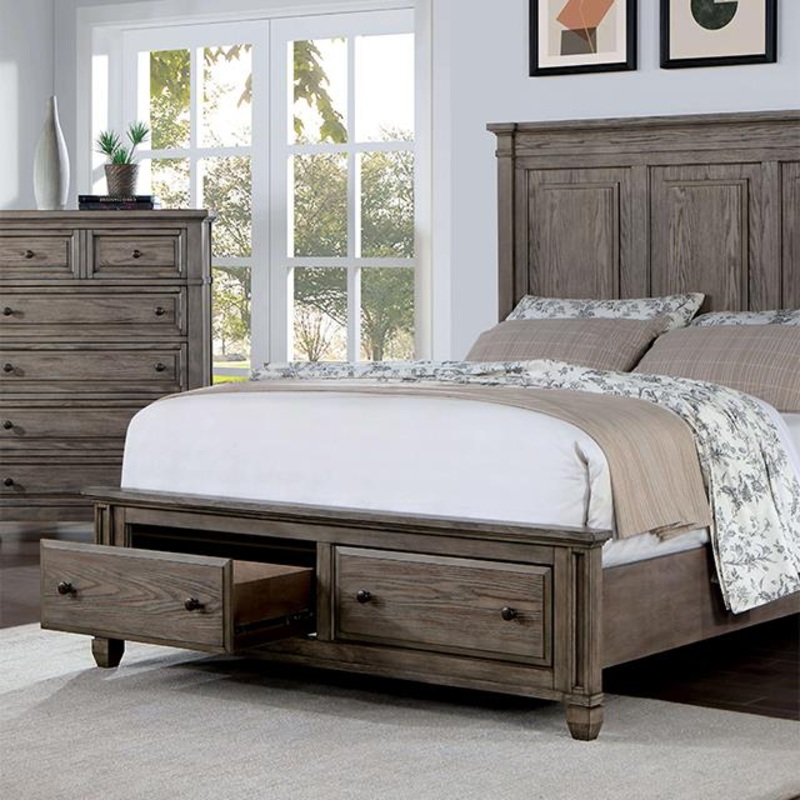 Furniture of America Durango CM7461GY-Q Queen Bed