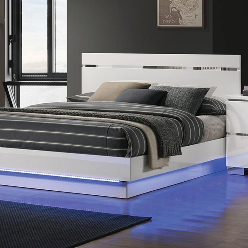 Furniture of America Erlach FOA7189WH-EK King Bed