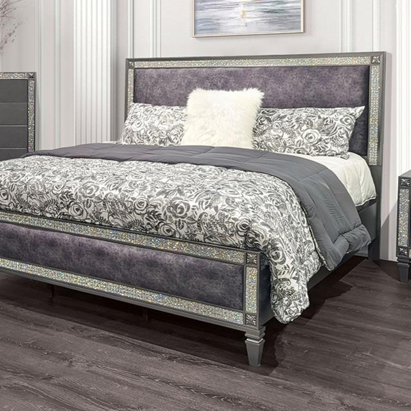 Furniture of America Lyanne FM7240GY-F Full Bed