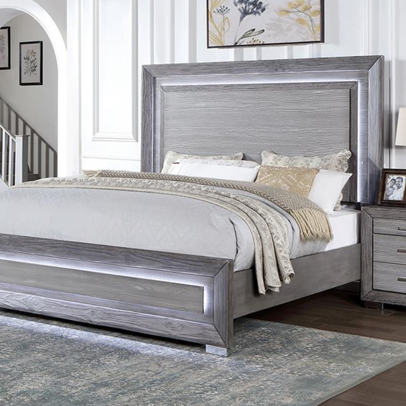 Furniture of America Raiden CM7468GY-Q Queen Bed
