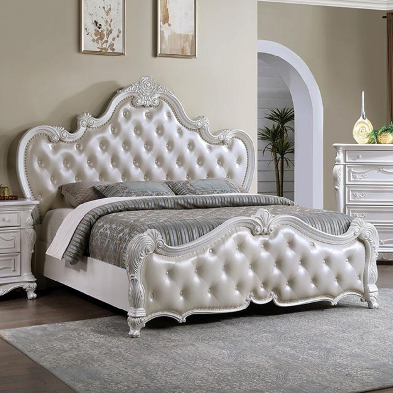 Furniture of America Ventresca FM7635WH-Q Queen Bed