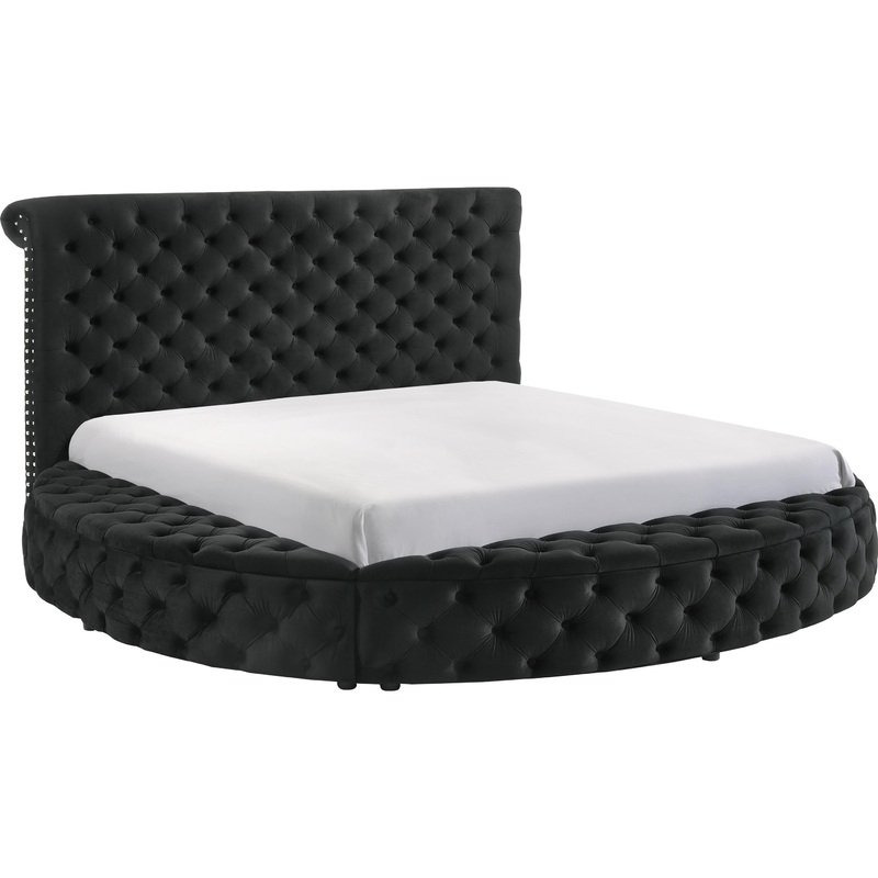 Crown Mark Brigitte 5202BK-K King Bed – Black