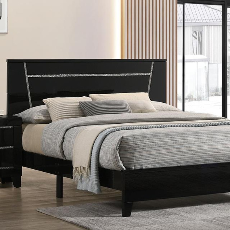 Furniture of America Magdeburg FOA7038BK-CK Cal.King Bed