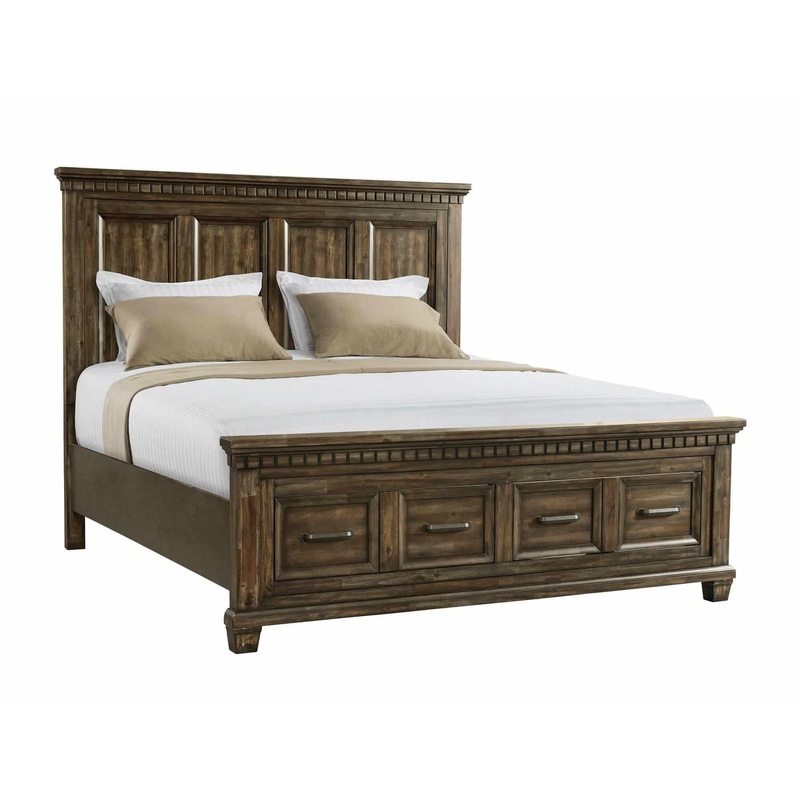 Elements International McCabe MB600KB King Platform Storage Bed