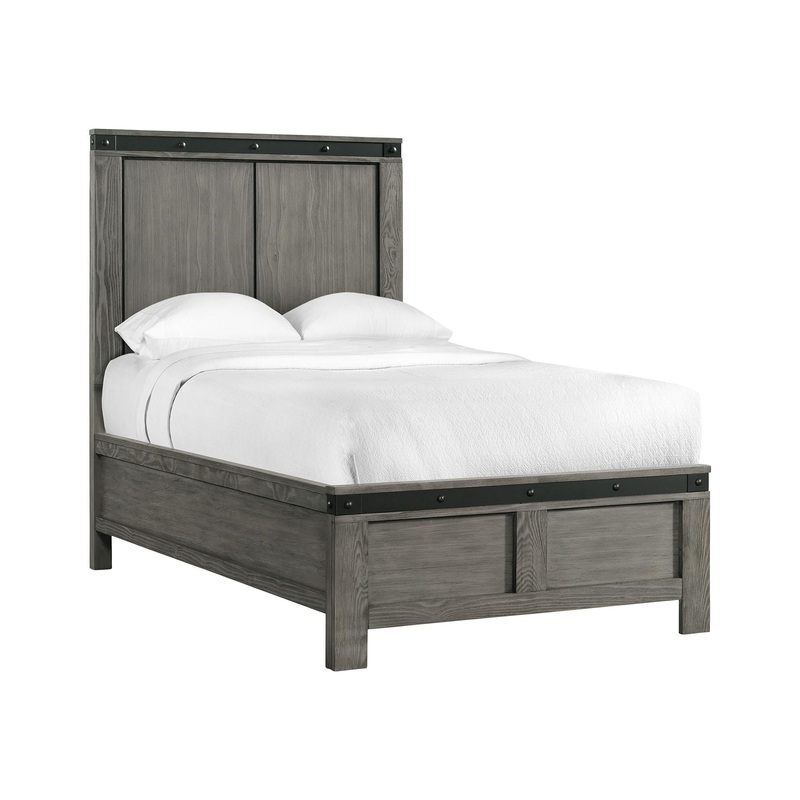 Elements International Wade WE670TB Twin Panel Bed