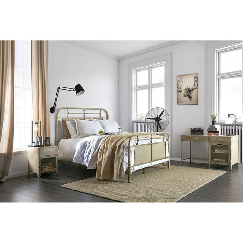Furniture of America Haldus CM7502IV-CK Cal.King Bed