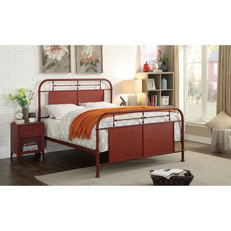 Furniture of America Haldus CM7502RD-T Twin Bed