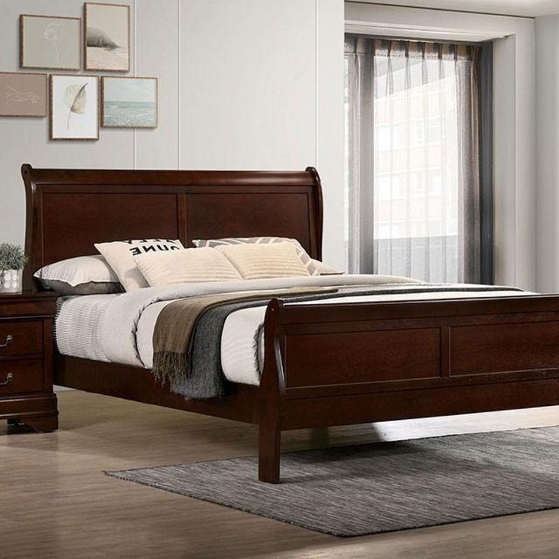 Furniture of America Louis Philippe CM7966CH-EK King Bed