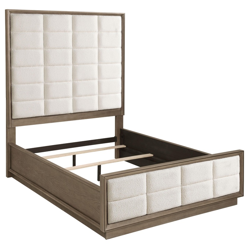 Coaster Furniture Coaster Furniture Durango 223271Q 80-inch Queen Panel Bed – Taupe Oak