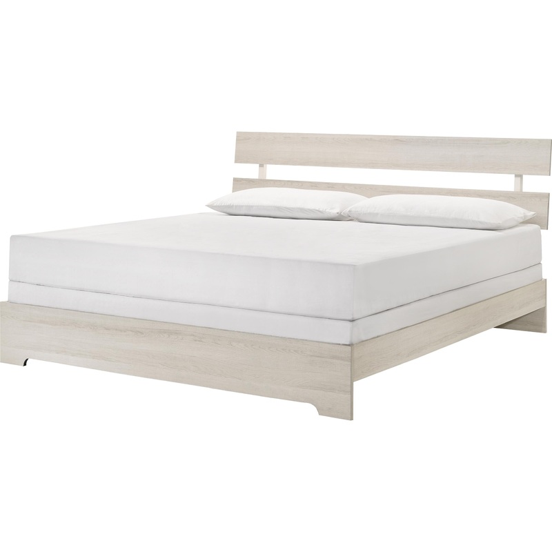Crown Mark Atticus B6982-K-BED King Bed – White