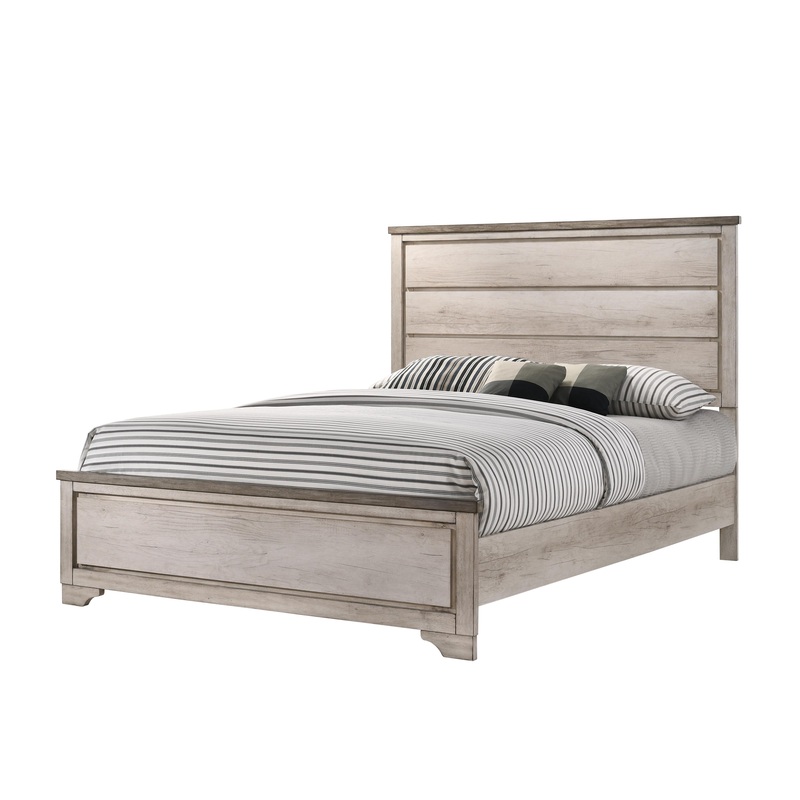 Crown Mark Patterson Full Panel Bed B3050-F-HBFB/B3050-FT-RAIL