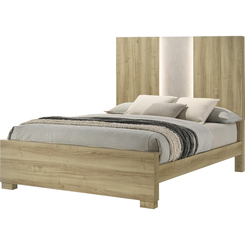 Crown Mark Rangley B6832-K King Bed – Driftwood