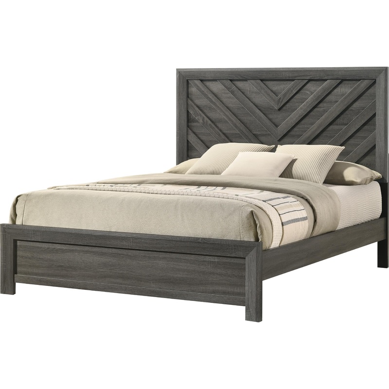 Crown Mark Valor B9335-F Full Bed – Grey