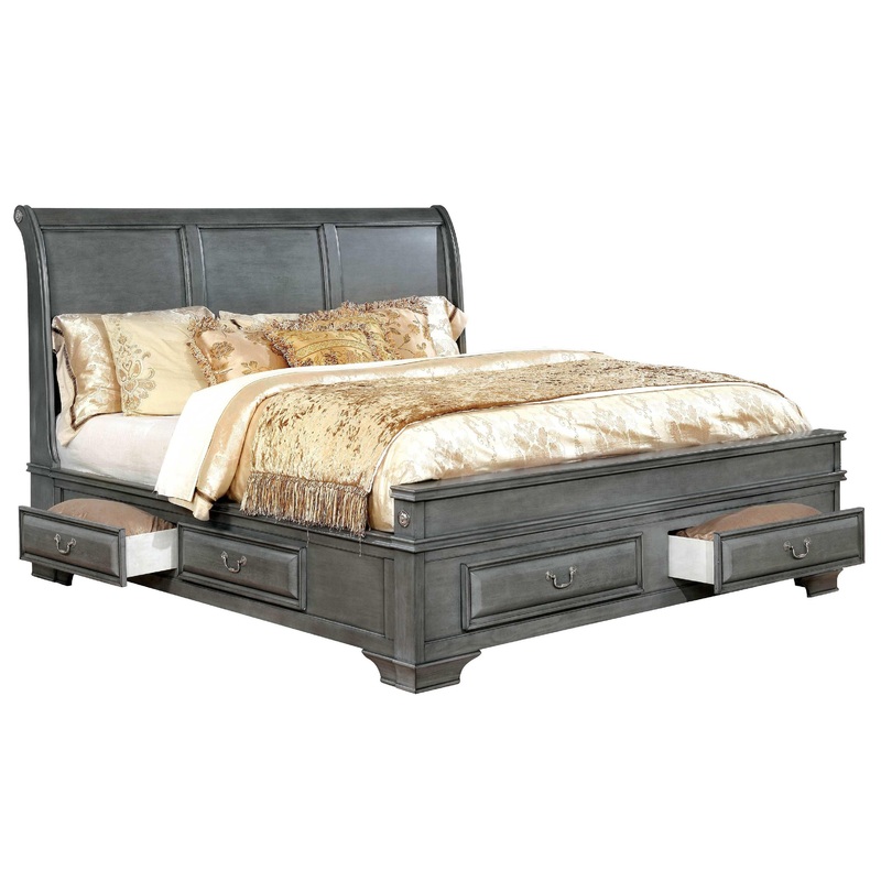 Furniture of America Brandt CM7302GY-EK King Bed