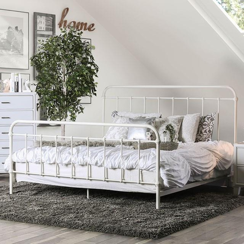 Furniture of America Iria CM7701WH-EK King Bed