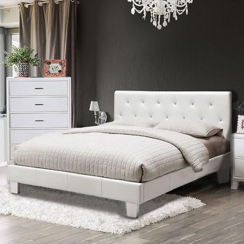 Furniture of America Velen CM7949WH-CK California King Bed