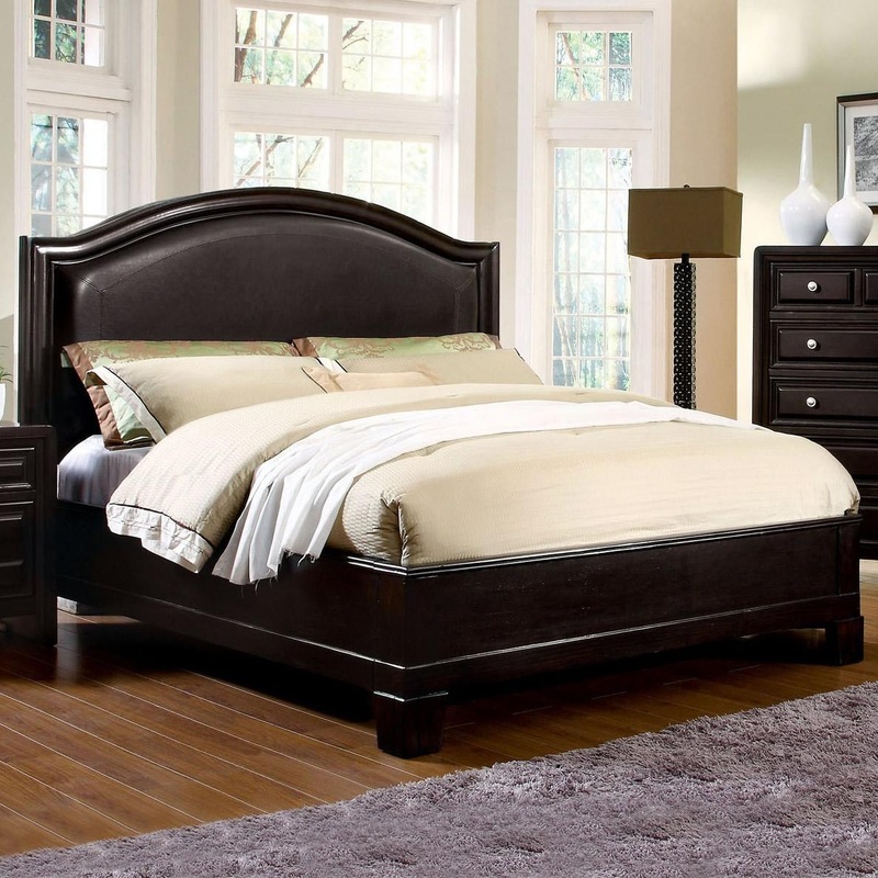 Furniture of America Winsor King Upholstered Bed CM7058EK-BED