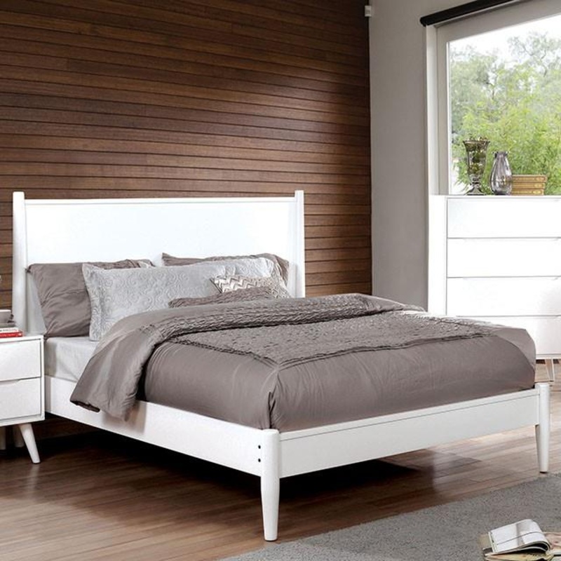 Furniture of America Lennart CM7386WH-Q Queen Bed