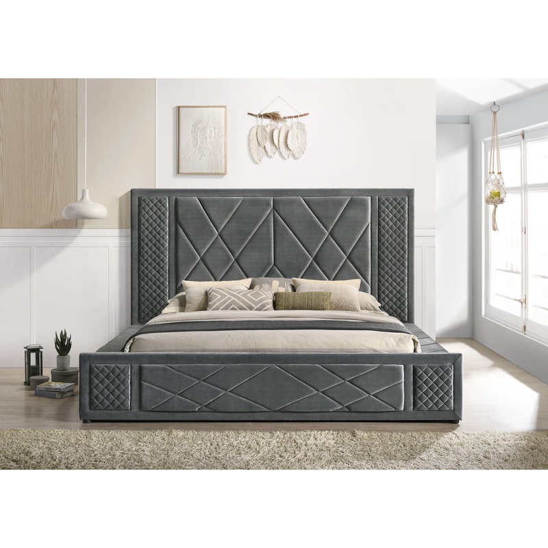 Generation Trade Amira 136031 Grey Queen Bed
