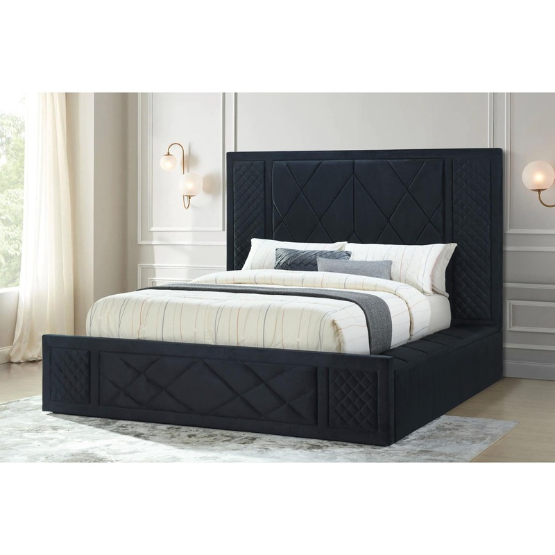 Generation Trade Amira 136231 Black Queen Bed