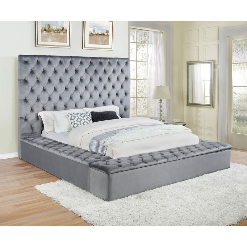 Generation Trade Elegante 154141 King Bed – Grey
