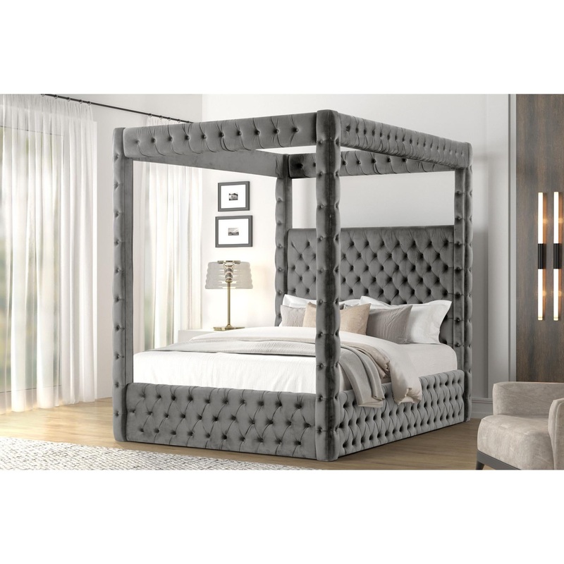Generation Trade Mira 139041 King Canoy Bed – Grey