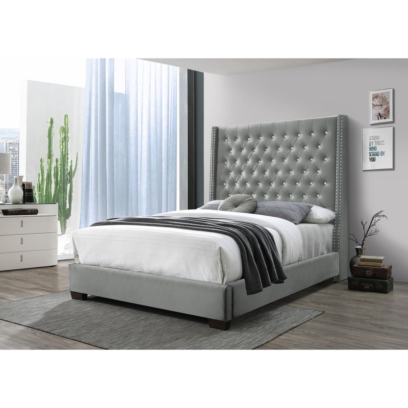Generation Trade Sasha 118031 Queen Bed – Grey