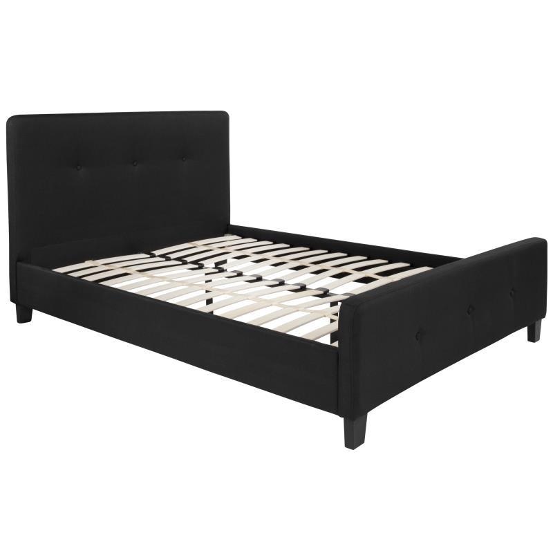 Flash Furniture – Full Size Tribeca Platform Bed Frame – Black
